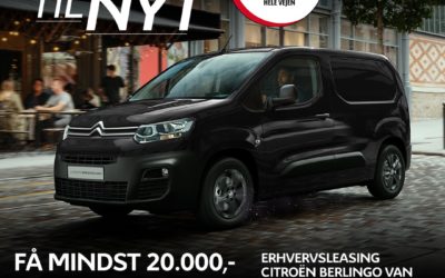 CITROËN ERHVERV  – PROFESSIONEL SPARRING HELE VEJEN!