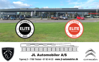 Eliteforhandler Citroën og Peugeot 2022